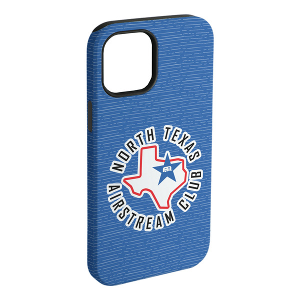 Custom North Texas Airstream Club iPhone Case - Rubber Lined - iPhone 15 Plus