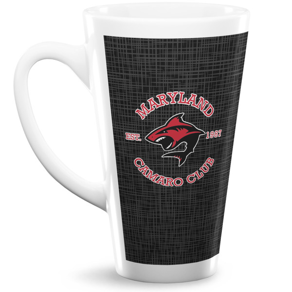 Custom Maryland Camaro Club Logo Latte Mug