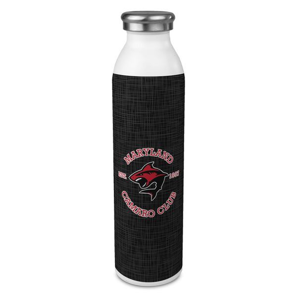 Custom Maryland Camaro Club Logo 20oz Stainless Steel Water Bottle - Full Print