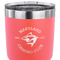 Maryland Camaro Club Logo 30 oz Stainless Steel Ringneck Tumbler - Coral - CLOSE UP