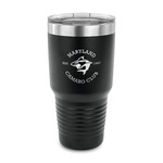 Maryland Camaro Club Logo 30 oz Stainless Steel Tumbler - Black - Single-Sided