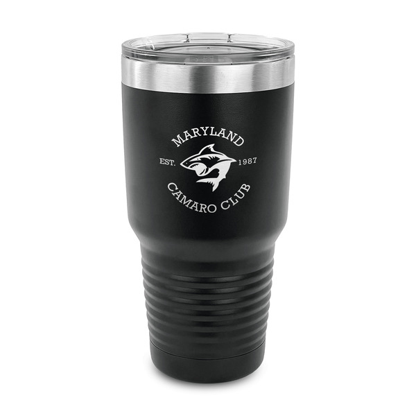 Custom Maryland Camaro Club Logo 30 oz Stainless Steel Tumbler