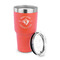 Maryland Camaro Club Logo 30 oz Stainless Steel Ringneck Tumblers - Coral - LID OFF