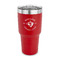 Maryland Camaro Club Logo 30 oz Stainless Steel Ringneck Tumblers - Red - FRONT