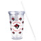 Maryland Camaro Club Logo Acrylic Tumbler - Full Print - Front straw out