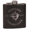 Maryland Camaro Club Logo Black Flask - Engraved Front