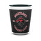 Maryland Camaro Club Logo Ceramic Shot Glass - Two Tone - Front