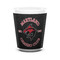 Maryland Camaro Club Logo Ceramic Shot Glass - White - Front