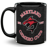 Maryland Camaro Club Logo 11 oz Coffee Mug - Black