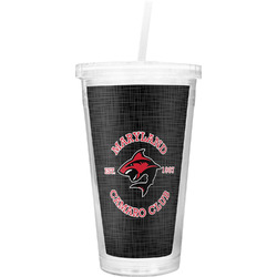 Maryland Camaro Club Logo Double Wall Tumbler with Straw