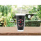 Maryland Camaro Club Logo Double Wall Tumbler with Straw - Lifestyle