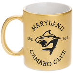 Maryland Camaro Club Logo Metallic Mug