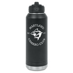 Maryland Camaro Club Logo Water Bottle - Laser Engraved - Single-Sided