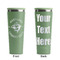 Maryland Camaro Club Logo Light Green RTIC Everyday Tumbler - 28 oz. - Front and Back