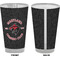 Maryland Camaro Club Logo Pint Glass - Full Color - Front & Back Views