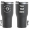 Maryland Camaro Club Logo RTIC Tumbler - Black - Double Sided - Front and Back