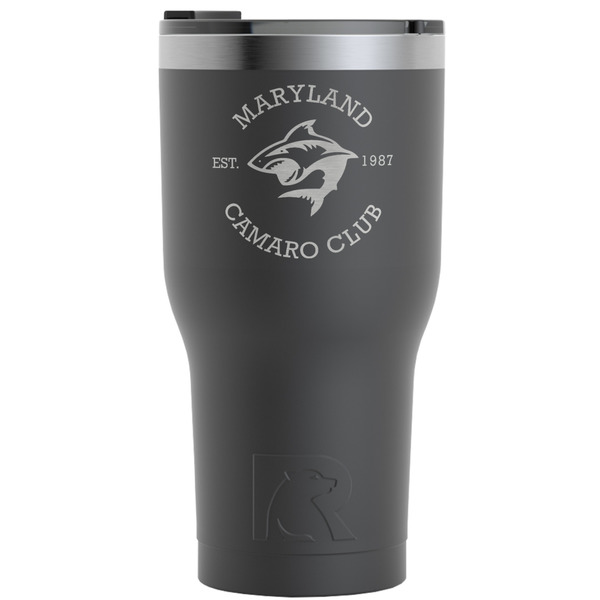 Custom Maryland Camaro Club Logo RTIC Tumbler - 30 oz