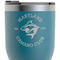 Maryland Camaro Club Logo RTIC Tumbler - Dark Teal - Close Up