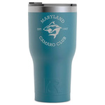 Maryland Camaro Club Logo RTIC Tumbler - Dark Teal - Laser Engraved - Single-Sided