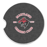 Maryland Camaro Club Logo Sandstone Car Coaster - Single