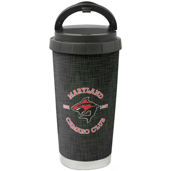 Custom Maryland Camaro Club Logo Stainless Steel Coffee Tumbler