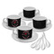 Maryland Camaro Club Logo Tea Cup - Set of 4