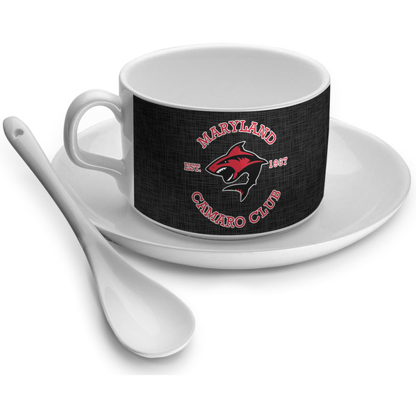 Custom Maryland Camaro Club Logo Tea Cup - Single