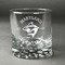 Maryland Camaro Club Logo Whiskey Glass - Front