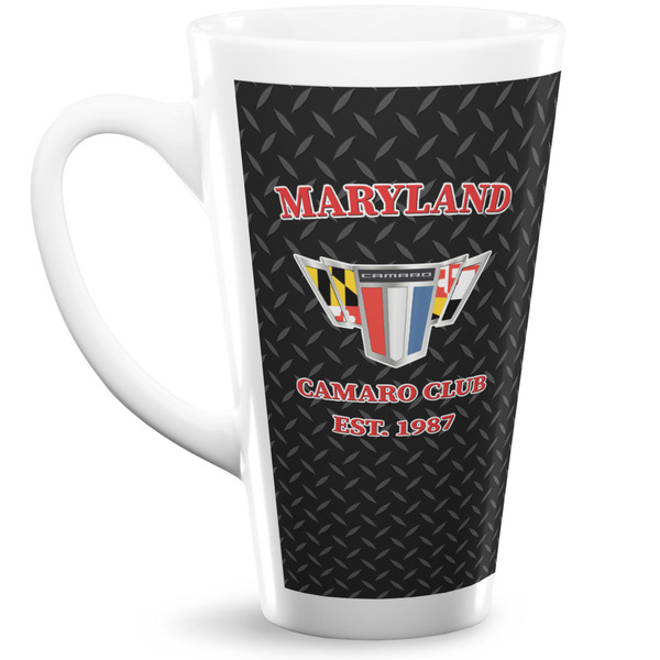 Custom Maryland Camaro Club Logo2 16 oz Latte Mug