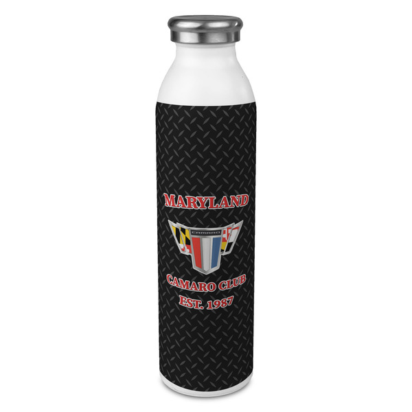 Custom Maryland Camaro Club Logo2 20oz Stainless Steel Water Bottle - Full Print