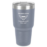 Maryland Camaro Club Logo2 30 oz Stainless Steel Tumbler - Grey - Single-Sided