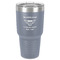 Maryland Camaro Club Logo2 30 oz Stainless Steel Ringneck Tumbler - Grey - Front