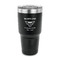 Maryland Camaro Club Logo2 30 oz Stainless Steel Ringneck Tumblers - Black - FRONT