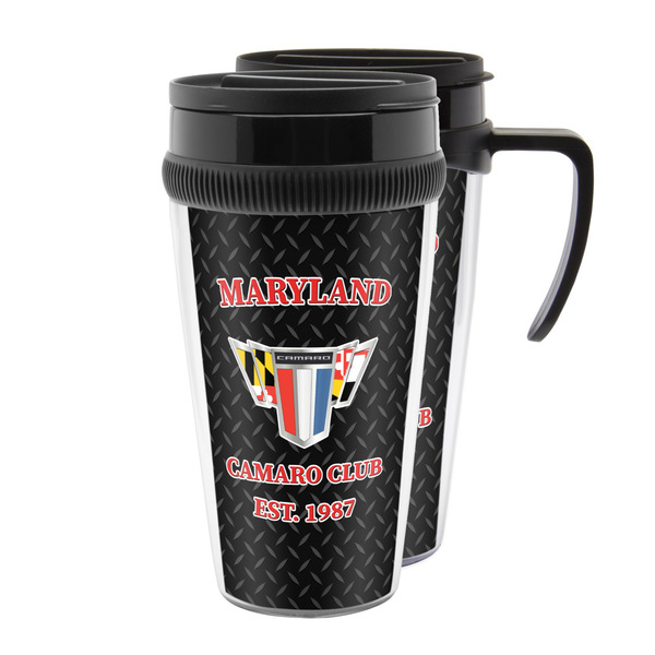 Custom Maryland Camaro Club Logo2 Acrylic Travel Mug