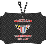 Maryland Camaro Club Logo2 Rear View Mirror Ornament