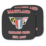 Maryland Camaro Club Logo2 Car Sun Shades - Two Pieces