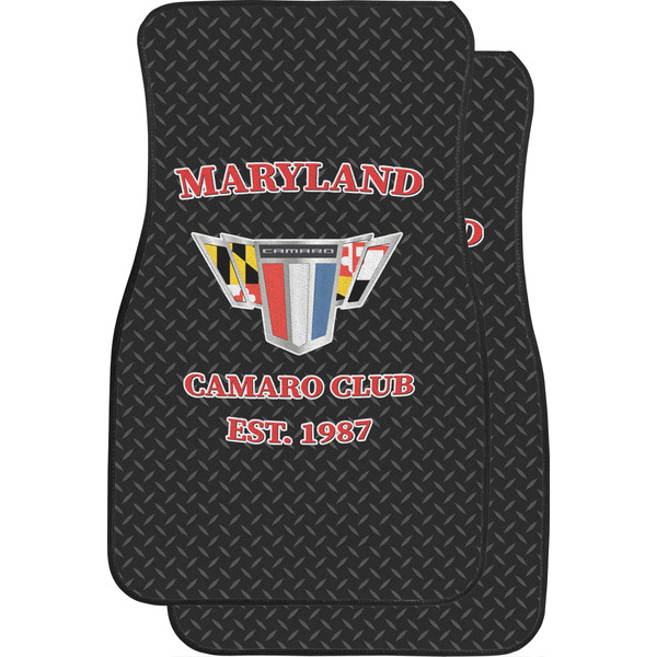 Custom Maryland Camaro Club Logo2 Car Floor Mats