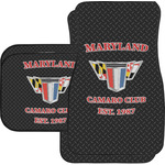 Maryland Camaro Club Logo2 Car Floor Mats Set - 2 Front & 2 Back