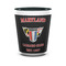 Maryland Camaro Club Logo2 Ceramic Shot Glass - Two Tone - Front