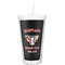 Maryland Camaro Club Logo2 Double Wall Tumbler with Straw - Front