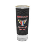 Maryland Camaro Club Logo2 2 oz Shot Glass - Glass with Gold Rim