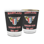 Maryland Camaro Club Logo2 Glass Shot Glass - 1.5 oz