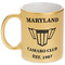 Maryland Camaro Club Logo2 Gold Mug - Main