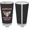 Maryland Camaro Club Logo2 Pint Glass - Full Color - Front & Back Views