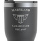 Maryland Camaro Club Logo2 RTIC Tumbler - Black - Close Up