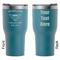 Maryland Camaro Club Logo2 RTIC Tumbler - Dark Teal - Double Sided - Front & Back