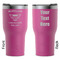 Maryland Camaro Club Logo2 RTIC Tumbler - Magenta - Double Sided - Front & Back