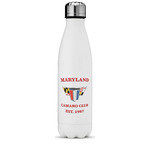 Maryland Camaro Club Logo2 Water Bottle - 17 oz - Stainless Steel - Full Color Printing