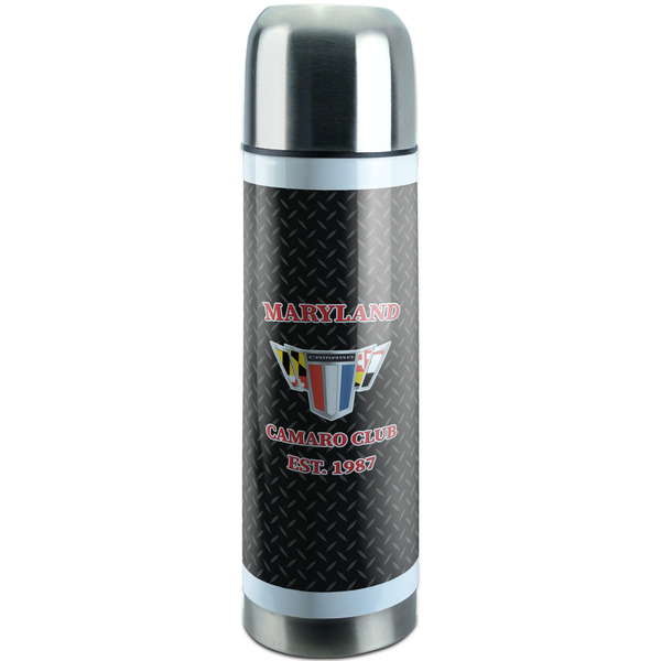 Custom Maryland Camaro Club Logo2 Stainless Steel Thermos