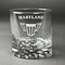 Maryland Camaro Club Logo2 Whiskey Glass - Front